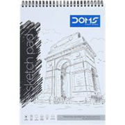 DOMS Wiro Binding Notebook | Plain | 21.0 x 29.7 cm Sketch Pad Sk…more