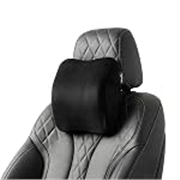 Lifelong Car Neck Pillow for Driving | 100% Memory Foam Headrest Cushion, Cervical Neck Pain Relief | Ergonomic Support, Adjustable Strap, Breathable Washable Cover & Universal Car Fit (LLNR01)