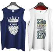 Basis Cotton Blend Fabric Gym Vest (Pack of 2)