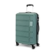 Kamiliant by American Tourister Large Harrier Edge 8W 78 Cms Check-in (PP) Hard Sided 8 Wheels Spinner Luggage/Suitcase/Trolley Bag (Slate Grey) (Double Wheel)