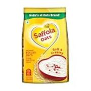 Saffola Oats, 1kg, 13g High Protein, 10g High Fibre | Instant Rolled Oats | Soft and Creamy | Helps manage weight