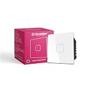 HomeMate ® FR Grade Poly Carbonate Wi-Fi Smart 24 A Touch Switch No Hub Required, Works with Amazon Alexa, Google Assistant and Siri (White)