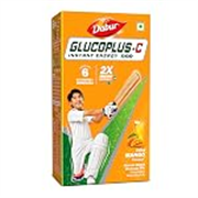 Dabur Glucoplus C Instant Powder Energy Glucose (Mango Flavour) – 1kg | Replenishes Energy with 6 Added Vitamins and Minerals | Vitamin C and Zinc Helps Boost Immunity | Calcium, Phosphorus and Vitamin K Support Bone Health