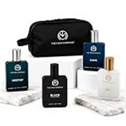 The Man Company Premium Perfume Gift Set for Men (4 x 50ml) with Travel Pouch – Black, Hope, Destiny & Sky | Long-Lasting EDP & EDT Fragrances | Luxury Gift Set for Birthday, Anniversary & Valentine’s Day