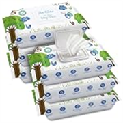 Arokleen Baby Gentle Wet Wipes with Lid | 432 Wipes – Pack of 6 | Enriched with Aloe Vera & Vitamin E | pH Balanced | Dermatologically Tested | Paraben & Sulphate Free | Prevents Rashes & Redness | Gentle Moisturising Wipes