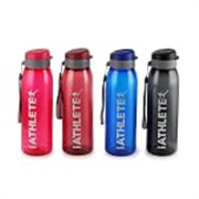 CELLO Athlete Water Bottles Set of 4 Pcs For Daily Use, 800 ml Each Multicolor | Stylish & Unbreakable BPA-Free Leakproof Refrigerator Safe Flip Top Lid Water Bottle For School, Office & Travel