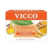 Vicco Turmeric Sandal Bathing Bar I Refreshing Body Soap IS De Tan, Brighten And Restores The Natural Glow I Suitable For All Skin Types Each 100 Gm I Pack Of 2