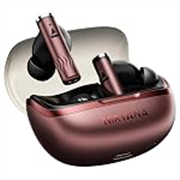 boAt Nirvana Zenith Pro, 50dB Hybrid Adaptive ANC, Spatial Audio, Hi-Res Audio LDAC, 6Mics AI-ENx, 80 Hrs Battery, Bluetooth Earbuds, TWS Ear Buds Wireless Earphones with mic (Crimson Red)