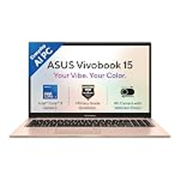ASUS Vivobook 15 (2026),Intel Core 3 304 (Series 3-Latest Gen),Fingerprint Sensor,8GB RAM,512GB SSD,FHD,15.6″(39.6 cm),Win 11,M365 Basic(1Y),Office 2024,Terra Cotta,1.7 Kg,X1504MA-BQ424WS,AI Laptop