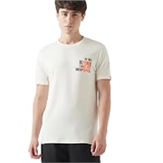 Bewakoof Men’s Cotton Jersey Typography Regular Fit Half Sleeve Round Neck T-Shirt | Tshirt for Man | Tshirt for Men Cotton | Tshirts for Men Stylish | Casual Wear | Street Wear
