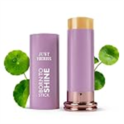 Just Herbs Born To Shimmery Portable | Moisturises & Hydrates infused with Shea Butter and Cica Single Stroke All Day Long Highlighter for Women