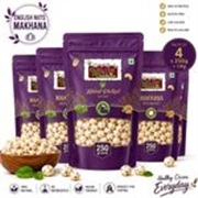ENGLISH NUTS Classic Makhana Makhana (4 x 250 g)