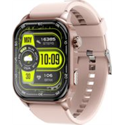 itel with 2″ HD Display, 500nits Always-On Display & 150+ Watch Faces Smartwatch (Rose Gold Strap, Free Size)