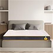Centuary Mattresses Sleepables | 7 Years Warranty | 5-Inch Double Size Dual Comfort Hard and Soft Reversible Roll Pack High Resilience (HR) Foam Mattress (75x48x5)
