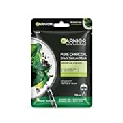 Garnier Black Serum Mask Pure Charcoal, Detoxifying Hydration, 28gm