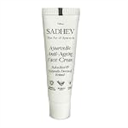 Sadhev Ayurvedic Anti-Ageing Face Cream, Bakuchiol & Naturally Derived Retinol, Collagen Boosting Moisturiser, Reduces Fine Lines & Wrinkles, Sulphate & Paraben Free, 8 gm