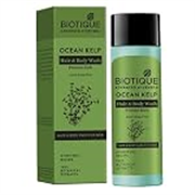 Biotique Ocean Kelp Anti Hairfall Shampoo | Intensive Hair Growth Therapy| Anti Hairfall Shampoo that Maintains Shine |100% Botanical Extracts | Suitable for All Hair Types |120ml