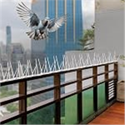 Solimo Bird and Pigeon Control Spikes | Weather Resistant | 13 in x 1 in x 3.7 in | Maintenance-Free (7 Pcs)