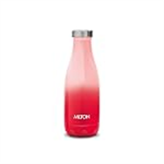 Milton Prudent 350 Thermosteel Bottle, 360 ml Water Bottle, 24 Hours Hot and Cold, Double Wall Vacuum Insulated, Water Bottles, Tea Flask/Coffee Flask for Sports, Travel, Red