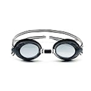 BURNLAB Swimming Goggles for Everyday Pool Use, Clear Vision Lens, Easy Adjustable Strap, Unisex Adult (black)