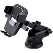 Bluedrum Car Mobile Holder for Windshield, Dashboard (Black, Silver)