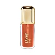 LAKME 9to5 HyaGloss Powerplump Lip Oil, Vacation Nude, 4.2ml, for Plump Glossy Lips, with Hyaluronic Acid, Vitamin E & Peppermint Oil, Lightweight Non-Sticky Formula
