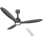 RR Signature COMFYGLOW 1250mm BLDC Underlight Ceiling Fan with 100% Pure Copper Motor – 35W | 350 RPM High Speed | Remote Control & LED Light | 3 Light Modes | 3 Year Warranty – Venetian Grey
