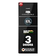 Bosch 335L Max Flex,3 Star,8 in 1 Convertible,Vario Inverter,Frost Free Triple Door Refrigerator,Black Pearl (CMC36K23VI)Interactive Display|18 Hrs Cooling Retention|Adaptive UI|Vita-Fresh Technology