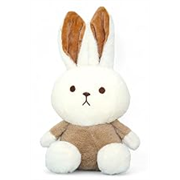 Storescent Choco Bunny Bear 35cm – Brown Rabbit Soft Toy, Cute Stuffed Animal for Kids & Adults, Soft Cuddly Bunny Plushie for Birthday Gifts & Home Decor