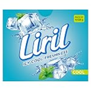 Liril Cool Bathing Bar | Feel the Burst of Icy Cool Freshness | Pack of 4 (4x 125g)