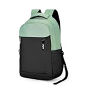 Safari Solace 30L Laptop Backpack, 2 Compartments, Raincover, Organizer, Antitheft Pocket, Trolley Sleeve, Bottle Holder, Front Pocket, College Bag, School Bag, Formal Backpack, Color- Sage, Multi