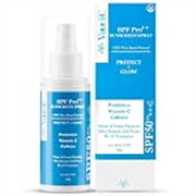 Sunscreen Spray SPF-50 PA+++ 100 ml | For UVA & UVB Protection | No White Cast | Broad Spectrum | Blue Light Protection | Brightens & Hydrates Skin | Skin Sun Protection Spray | with Probiotics | Vitamin C & Caffeine | Water & Sweat Resistant | Non-sticky | Oil Free | Transparent & Lightweight | No Parabens | No Sulphates | Women & Men | All Skin Types | 100ml