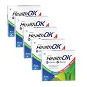 Health Ok Multi Vitamin and Mineral Health Supplement (for Energy and Overall Health with added Immunity) Tablets (Pack of 5)