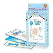 Bookworm Baby Milestone Cards for Boys Colorful & Cute Designs (Total 36 Cards)
