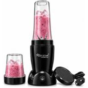 Skystar 2 Jar Black Bullet Nutri 750 W Juicer Mixer Grinder (Black Nutri | 2 Jars | Black)