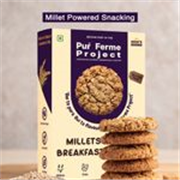 PurFerme Project Millets & Oats Gluten Free Breakfast | No Maida & Zero Refined Sugar Cookies Biscuit (240 g)