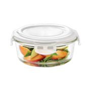 BOROSIL Glass Grocery Container – 400 ml (Clear)