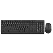 ANT Master 22 Wireless Keyboard and Mouse Combo, Full Size 104 Keys with Numpad, 2.4GHz USB Receiver, 800/1200/1600 DPI Adjustable Mouse, Up to 10m Range for PC Laptop Windows Mac Linux Android