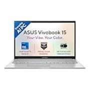 ASUS Vivobook 15 (2026),Intel Core 5 320 (Series 3-Latest Gen),Fingerprint Sensor,Intel iGPU,16GB/512GB,FHD,15.6″(39.6 cm),Win 11,M365 Basic(1Y),Office 24,Cool Silver,1.7 Kg,X1504MA-BQ125WS, AI Laptop