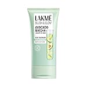 LAKME Blush & Glow, Jelly Face Wash, 150 g, for Hydrated and Comfortable Skin, with Avocado Matcha & Salicylic Acid