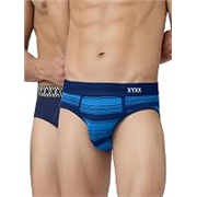 XYXX Men’s Super Combed Cotton Regular Fit Briefs with No Marks Waistband