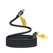 4-in-1 Fast Charging Data Cable | USB Multi Charging Cable with Type-C, Micro USB & IOS | Fast Charge & Data Sync | Durable Design | Compatible with Smartphones, Tablets & Power Banks (Black)