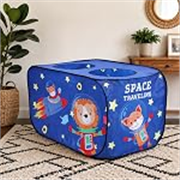 Jam & Honey Space Rocket Car Theme Play Tent Indoor Outdoor | Kids Pop Up Tent House for Boys & Girls