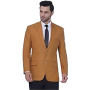 FAVOROSKI Tuxedo Formal Blazers for Men with 2 Pockets | Rayon Slim Fit Single Breasted Blazer | Semi Ethnic Wear Tuxedos | Solid Tuxedo Blazers in Shawl Collar | Blazer for Wedding, Festive, Formal