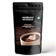 COCOSUTRA Caramel Hot Chocolate Mix | Enjoy hot or cold | 500 g | Gluten Free Drinking Chocolate Powder | No Preservatives | Ready in 2 Minutes | Serves 25 Cups