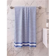 Athom Living Premium Cotton Bath Towel, Quick Dry, Ultra Soft, Highly Absorbent, Lightweight Waffle Weave, Durable & Skin Friendly, Pack of 1 | Large Size, 75×150 cm (Navy Blue)