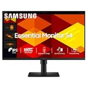 Samsung Essential Series S4 Flat Monitor 27 Inch (68.6 cm) FHD (1,920 x 1,080 Resolution), 100 Hz, IPS Panel, 5ms(GTG), Display Port, HDMI, USB Hub, USB-B Upstream Port, HAS (LS27D400GAWXXL, Black)