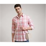 Highlander Cotton Men Shirt, Regular Fit