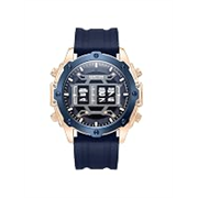 Kenneth Cole Reaction Blue Silicon Strap Sports Wear Drum Roller Watch for Men’s – KRWGQ9006903