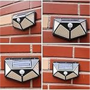Arto Bright Outdoor Security Lights with Motion Sensor Solar Powered Wireless Waterproof Night Spotlight for Outdoor/Garden Wall, Solar Lights for Home (100 LED) (Pack of 1)